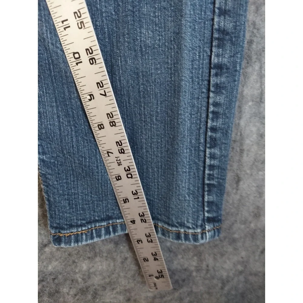 Levis 505 Jeans Mens 32x33 Blue Straight Fit Regular Medium Wash Tag size‎ 34x34
